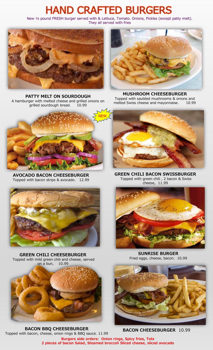 Menu Lubbock Breakfast House